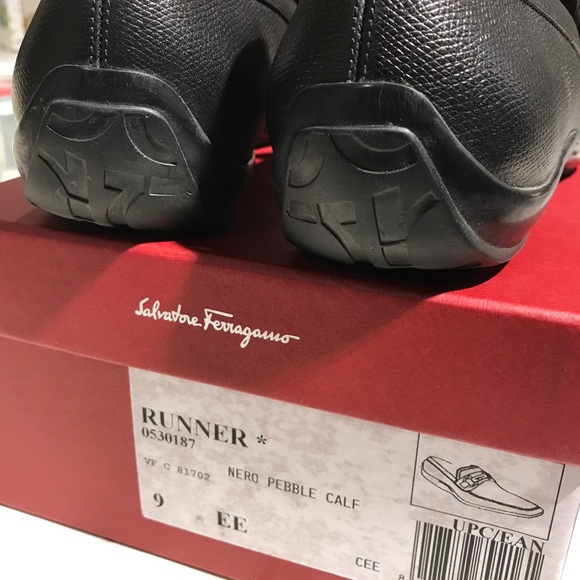 NWT Salvatore Ferragamo pebbles leather shoes - Picture 8 of 8